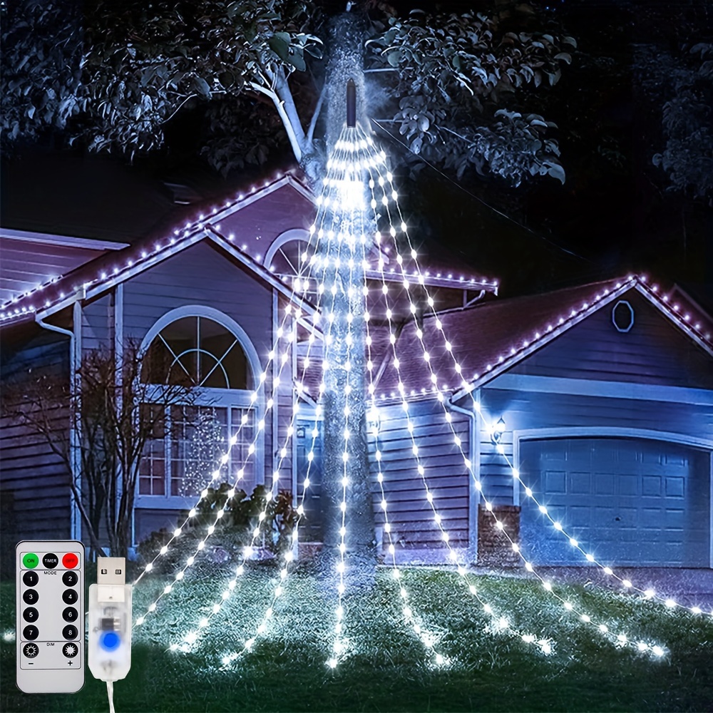Guirlande Lumineuse Noël LED USB avec Télécommande 200LED Halloween  Intérieur Extérieur Décoration Lumière Chambre Mariage So[L1246]