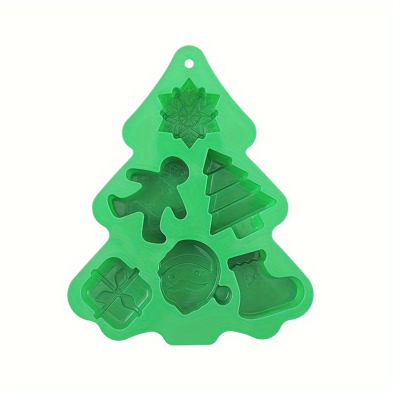 Christmas Silicone Mold, Christmas Tree Sock Snowman Shaped