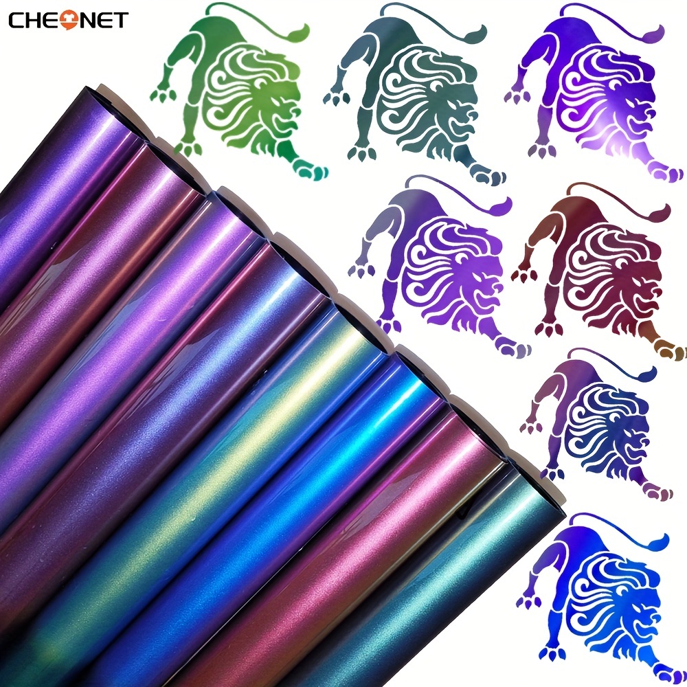 Holographic Laser Chameleon Color Changing Heat - Temu