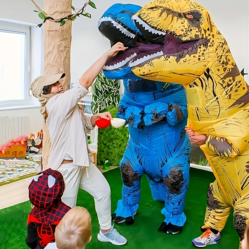 Bambini 1 pezzo Costume gonfiabile dinosauro per e adulti