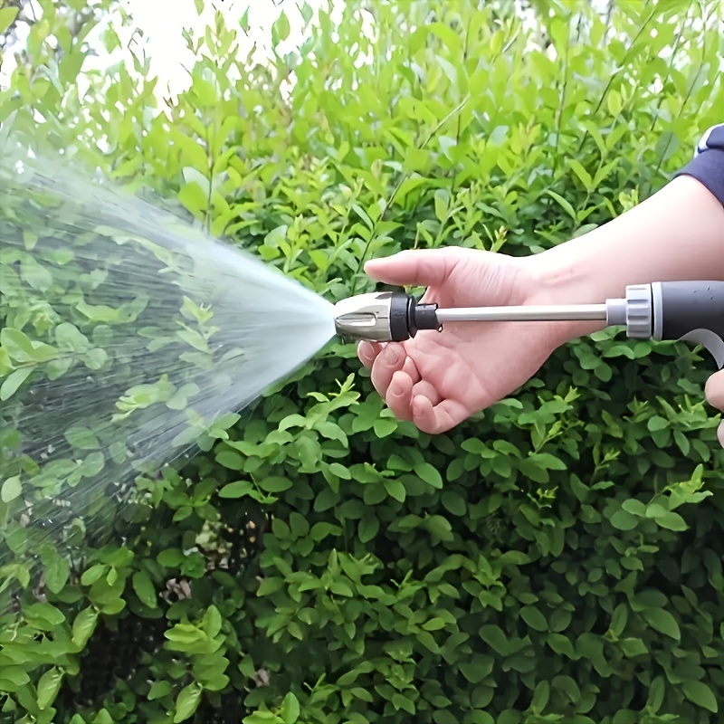 1pc Pistola ad acqua ad alta pressione Pistola ad acqua per lavaggio auto  Pistola per tubo da giardino Ugello Tubo per irrigazione da giardino