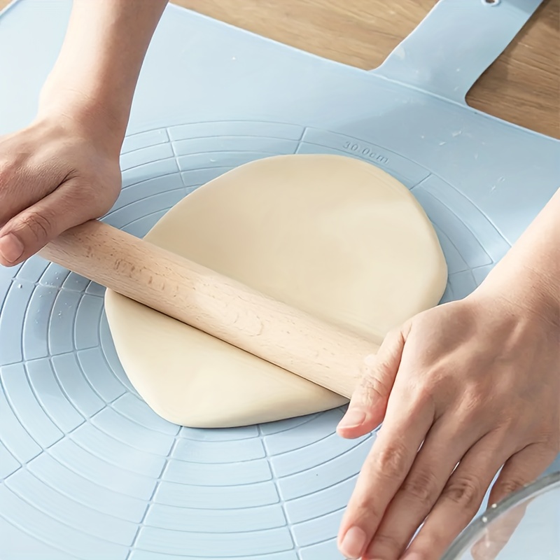 Solid Wood Rolling Pin for Pizza, Pie, Cookies, Noodles - Kitchen Gadgets