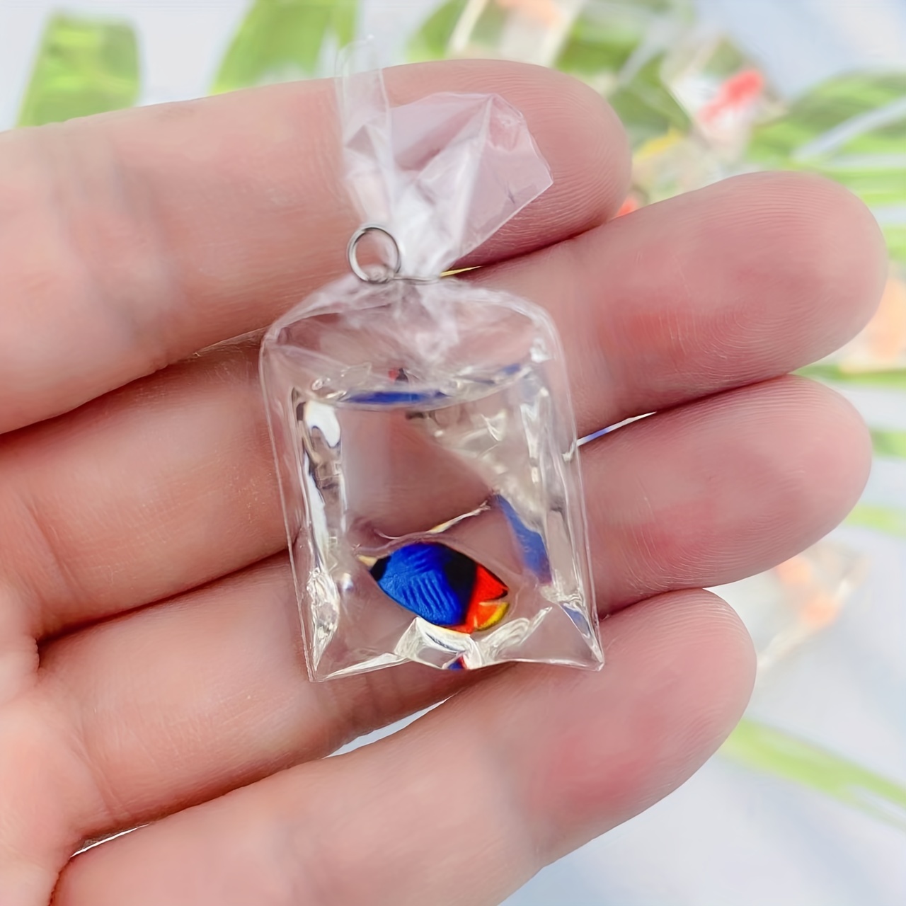 10pcs/pack Water Bottle Resin Charms Keychain Earring Pendant Charm Jewelry  Mak