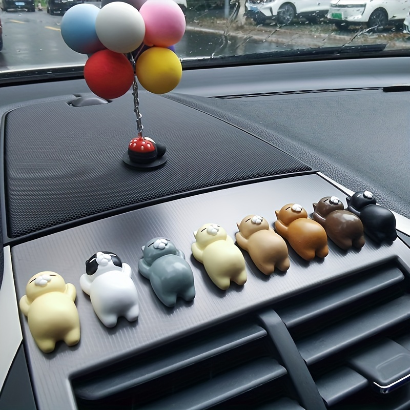 Kaufe Super süße Mini-Gänseblümchen-Auto-Mittelkonsolen-Dekoration,  Fenster-Ornamente, Auto-Innendekoration