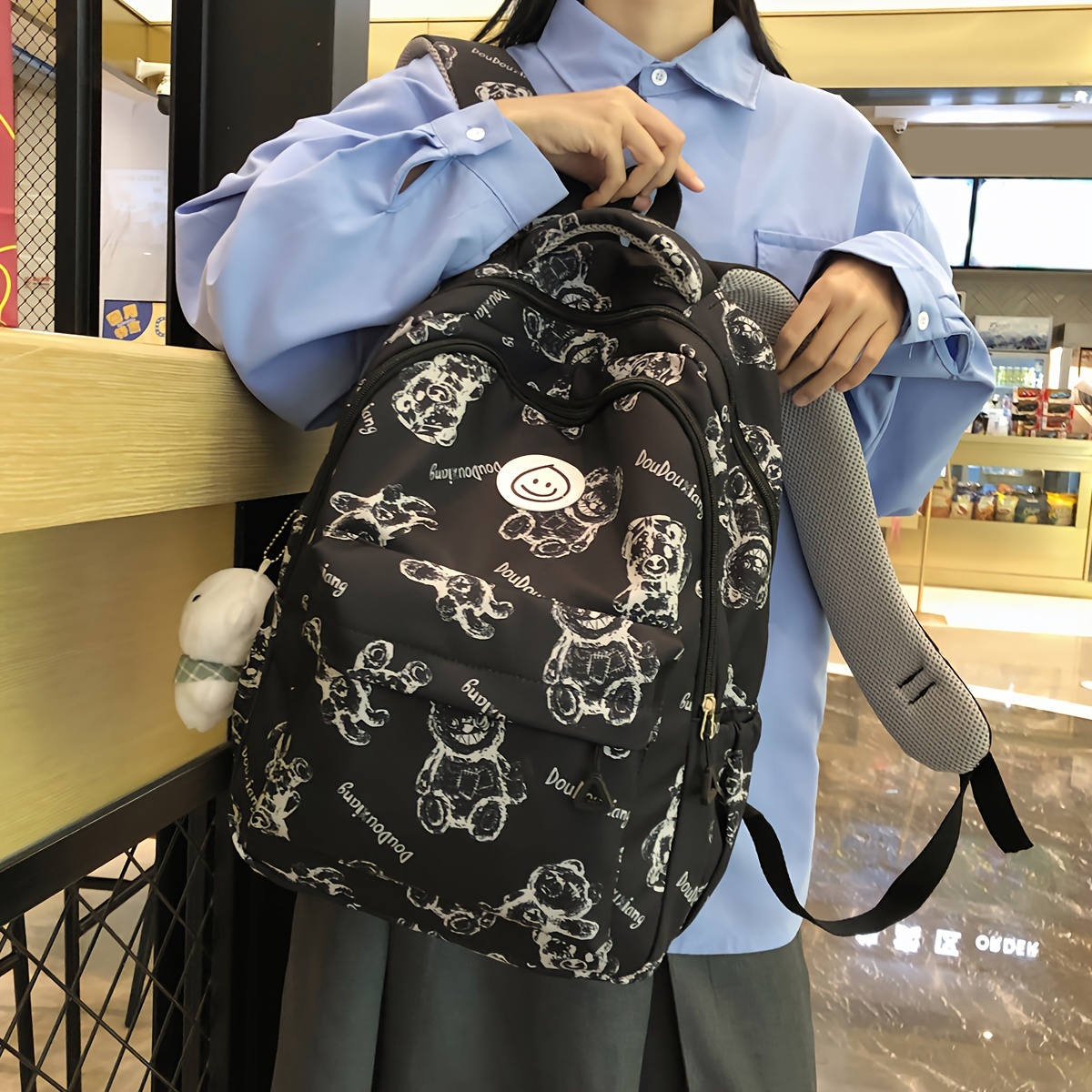 Bolso mochila para mujer casual urbana, funcional y de diseño
