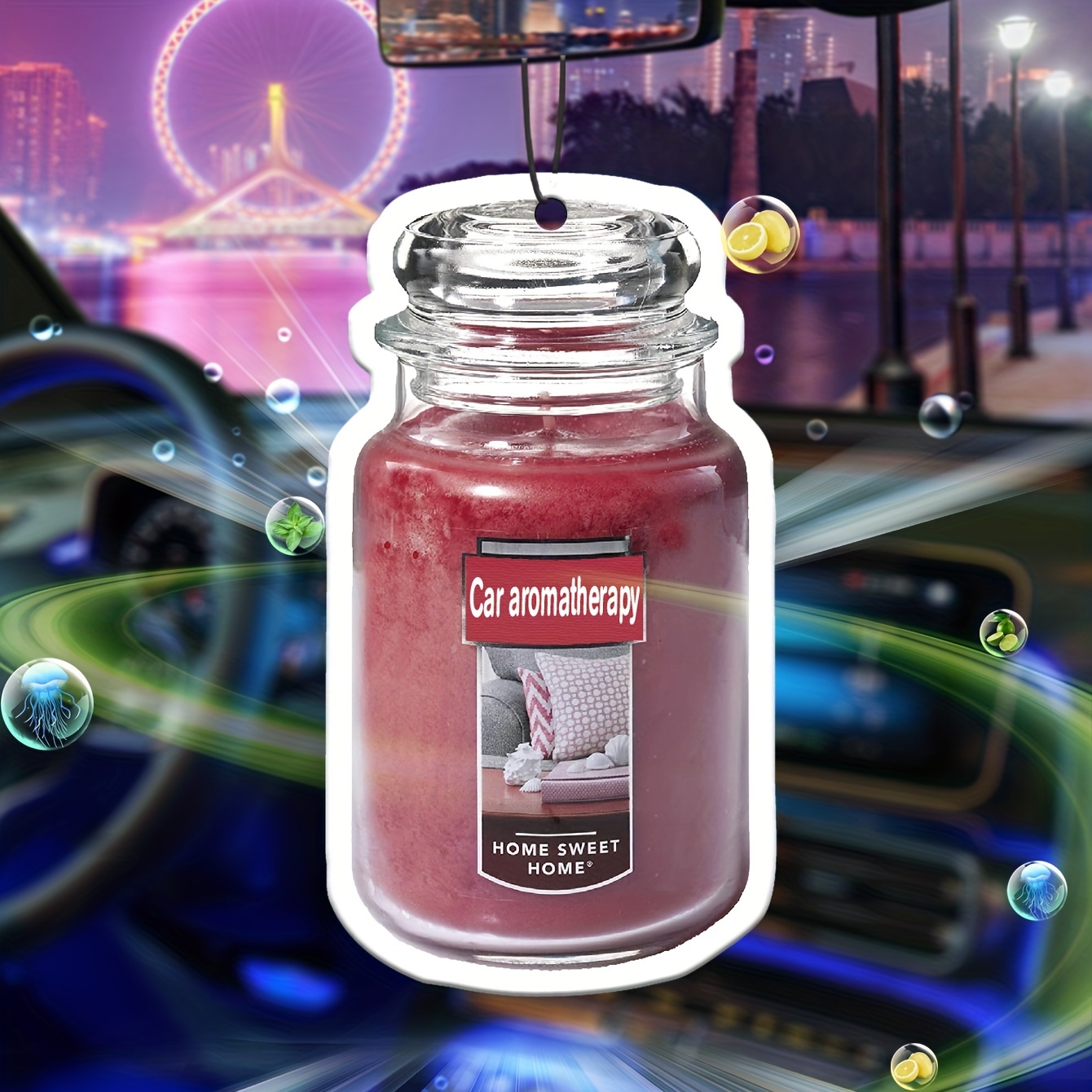 Yankee Candle Pink Automotive Interior Accessories