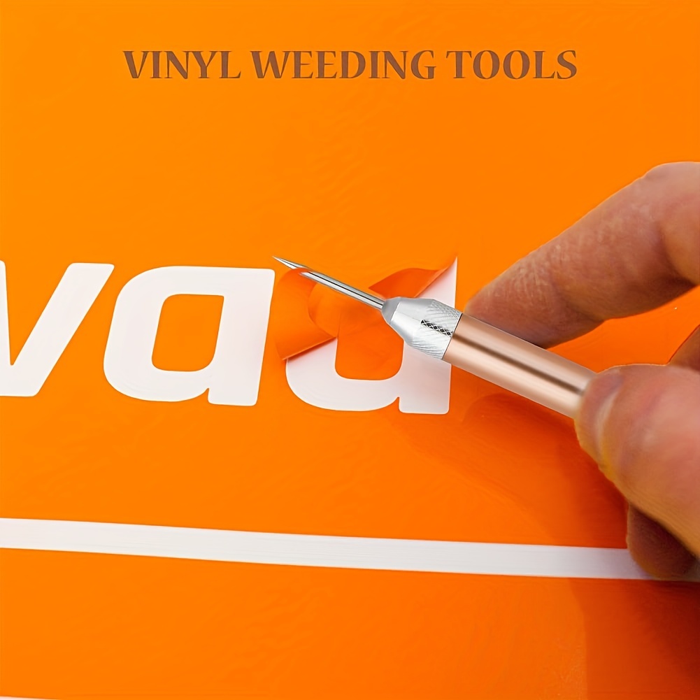 2Pcs/set Craft Vinyl Weeding Scrap Collector with Hook Weeder for Heat  Transfer Vinyl, HTV Crafting