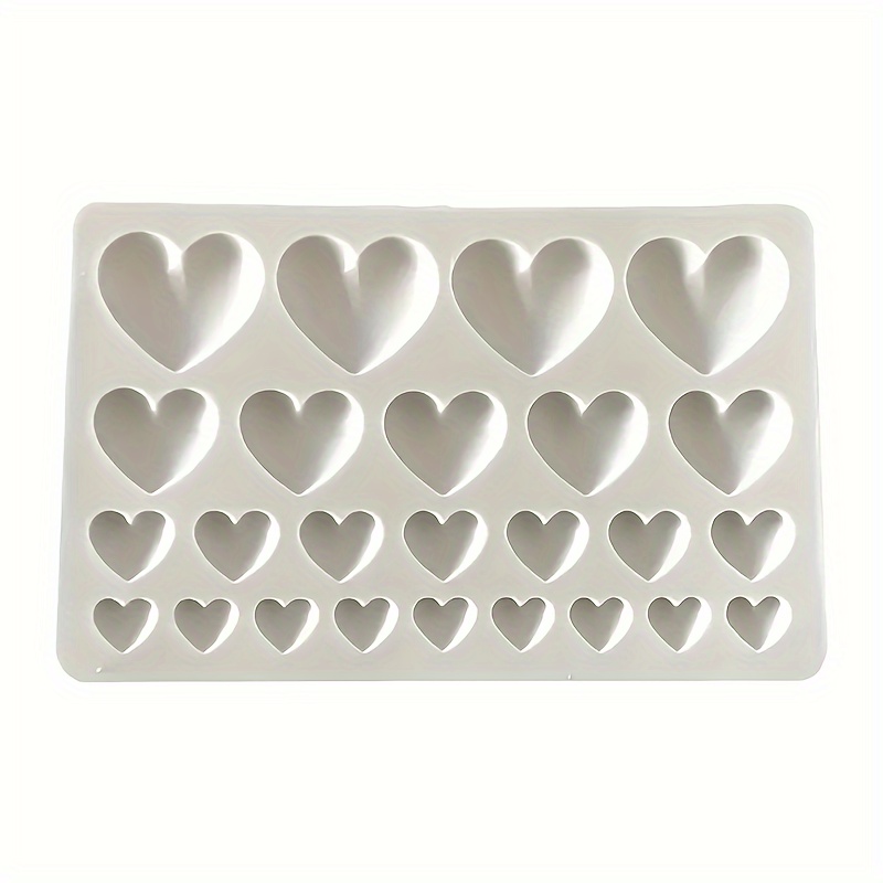 1pc Stampo In Silicone A Forma Di Cuore, Stampo Antiaderente Per Cioccolato E  Torte, Forniture Per La Cottura Di Dolci, Stampo Per Dolci Fai-da-te,  Caramelle, Budino, Gelatina, Biscotti, Pasticceria, Cubetti Di Ghiaccio