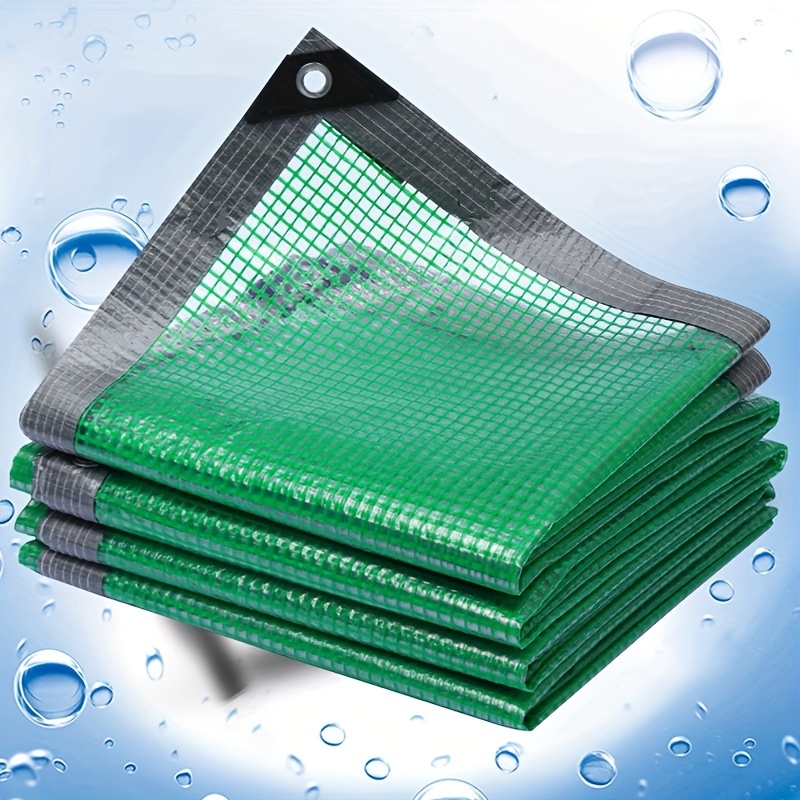 Lona plástica transparente del PVC 2×2m 2×3m 2×4m 3×3m 3×4m, lona  transparente impermeable, toldo de lona al aire libre antienvejecimiento  resistente