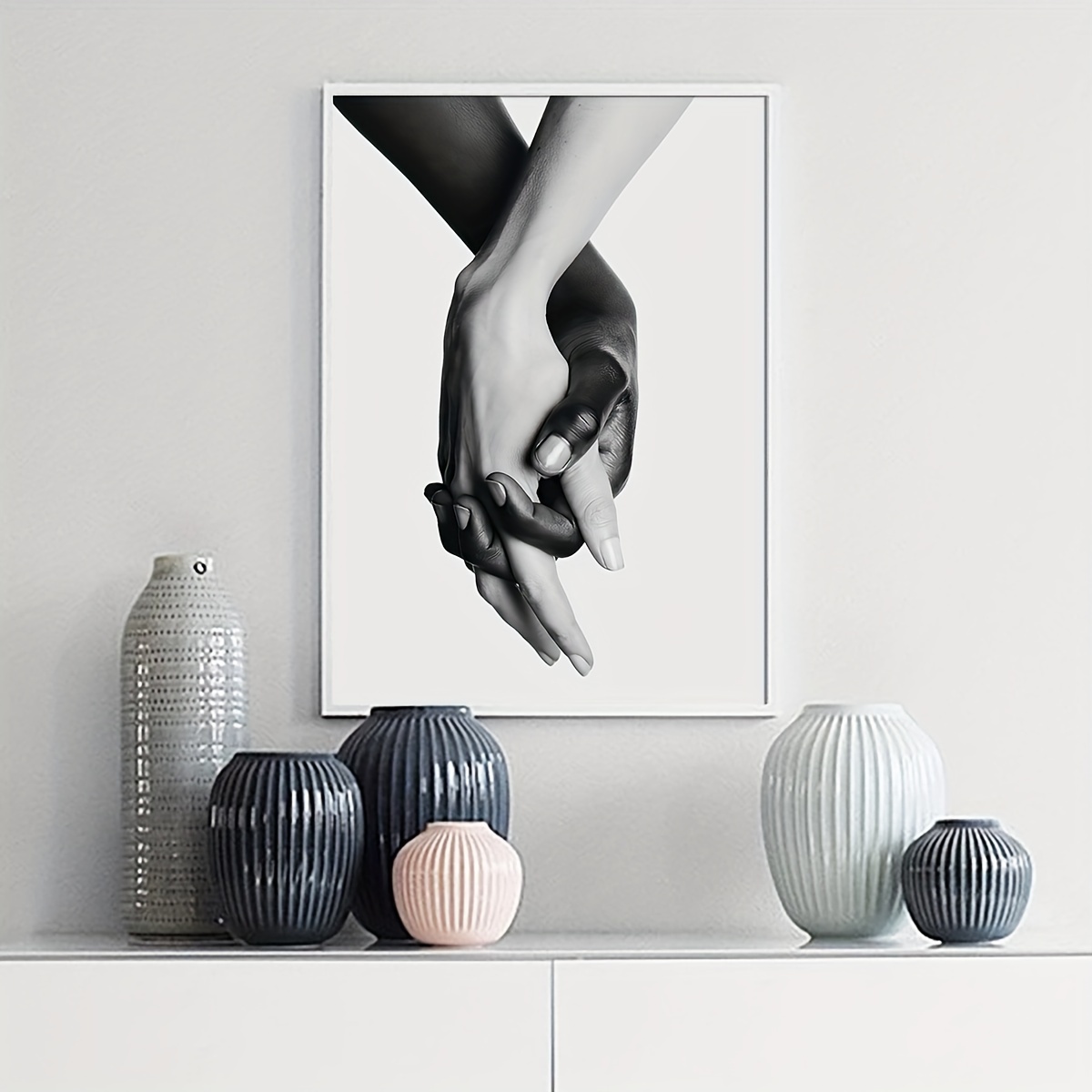 Stylish Fashion Designer Wall Art Poster Prints Black And White