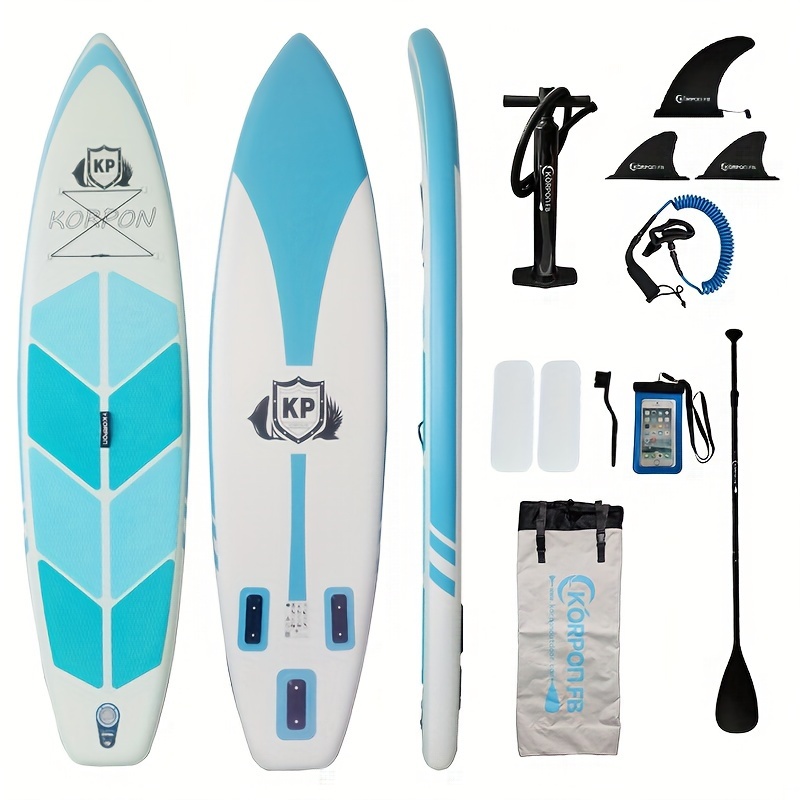  Roc Inflatable Stand Up Paddle Boards with Premium SUP Paddle  Board Accessories, Wide Stable Design, Non-Slip Comfort Deck for Youth &  Adults (Aqua, 10 FT) : Sports & Outdoors