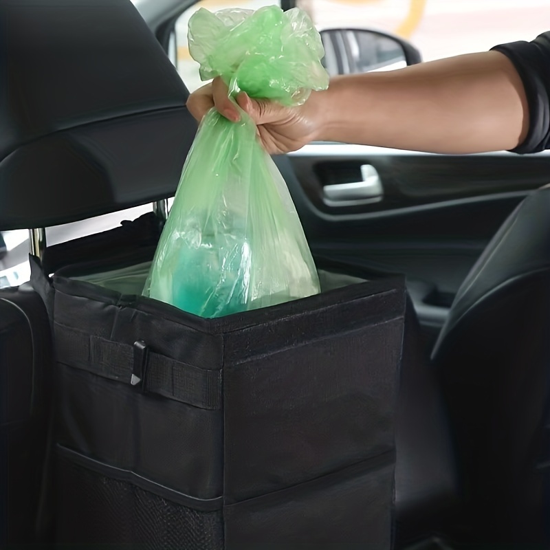 Car Trash Bin Hanging Garbage Dust Water Case Storage Box - Temu