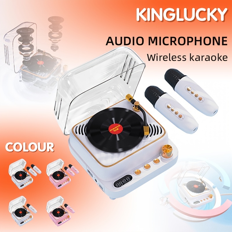 Kinglucky K12 Mini Audio Inalámbrico Alta Gama Mini Karaoke - Temu