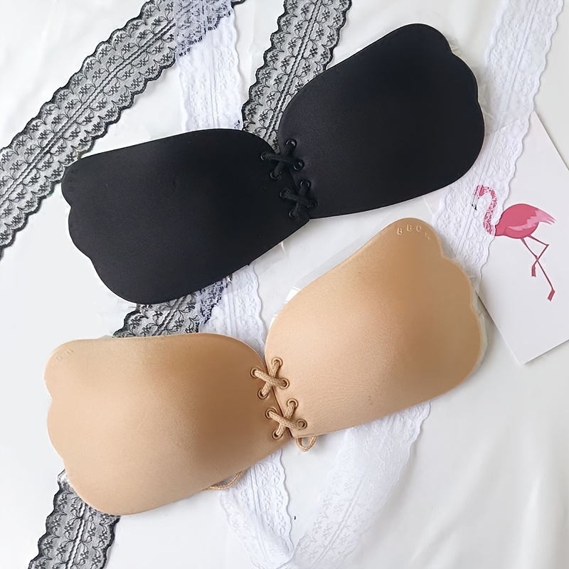 Lace Silicone Invisible Strapless Chest Stickers Breathable - Temu