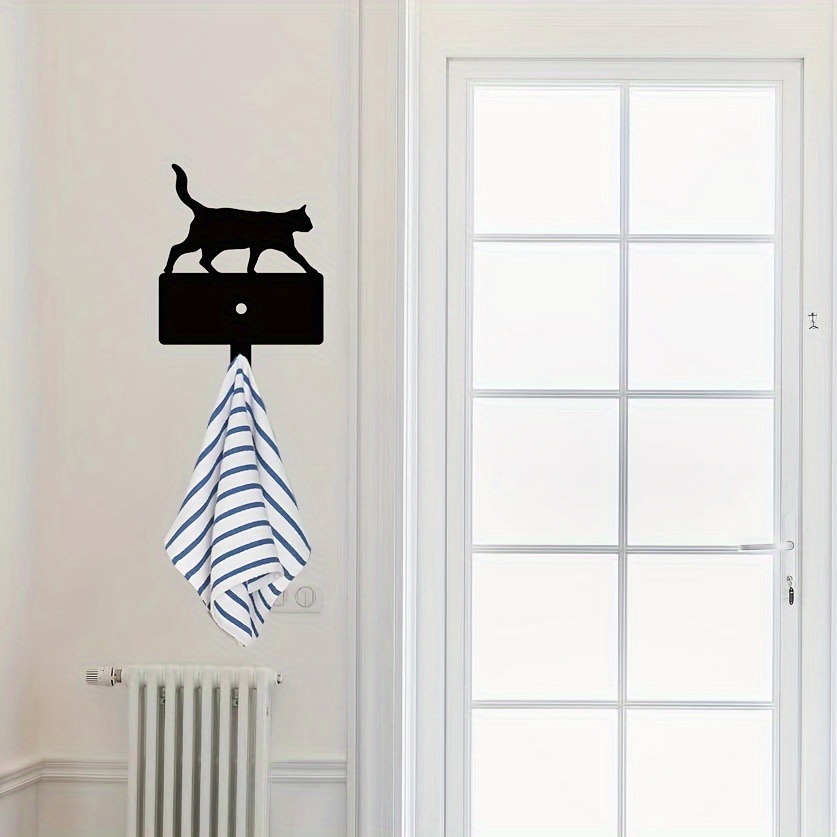 Kawaii Cat Hooks Over The Door Cute Metal Hanging Hooks For