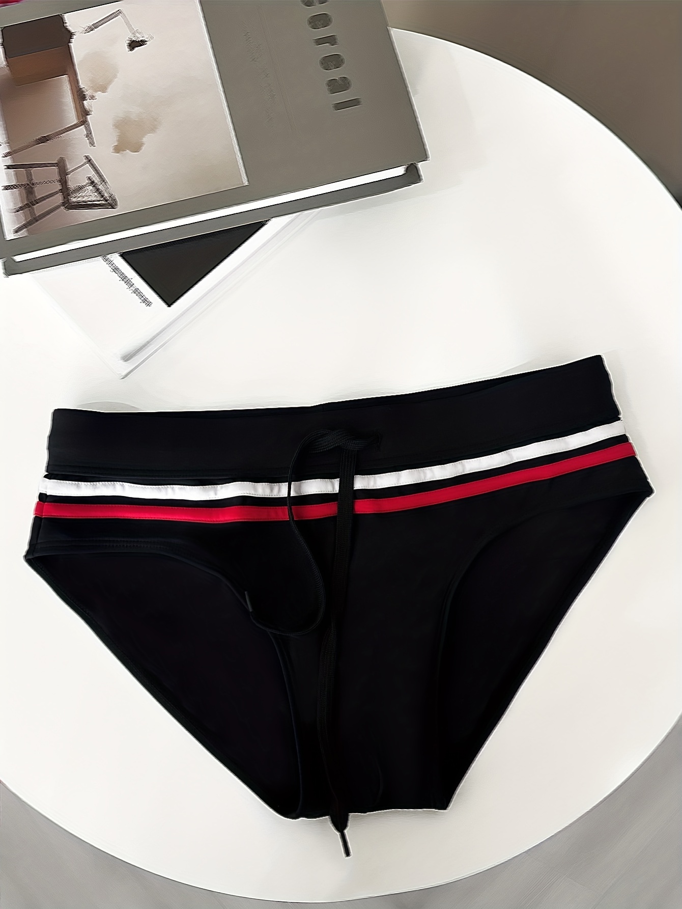 Men's Swim Brief Bikini - Thong Swimsuit For Beach & Pool (S-3XL)