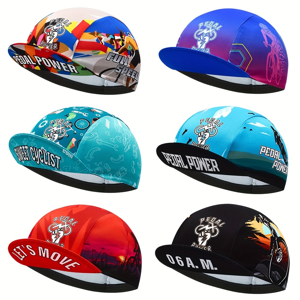 Cycling Cap Quick Dry Anti-UV Sports Hat Cooling Skull Cap Helmet Liner Sweat  Cap for