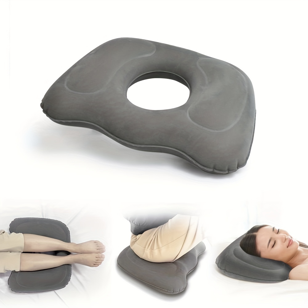 Haemorrhoid Seat Cushion Inflatable Orthopaedic Cushion Seat - Temu