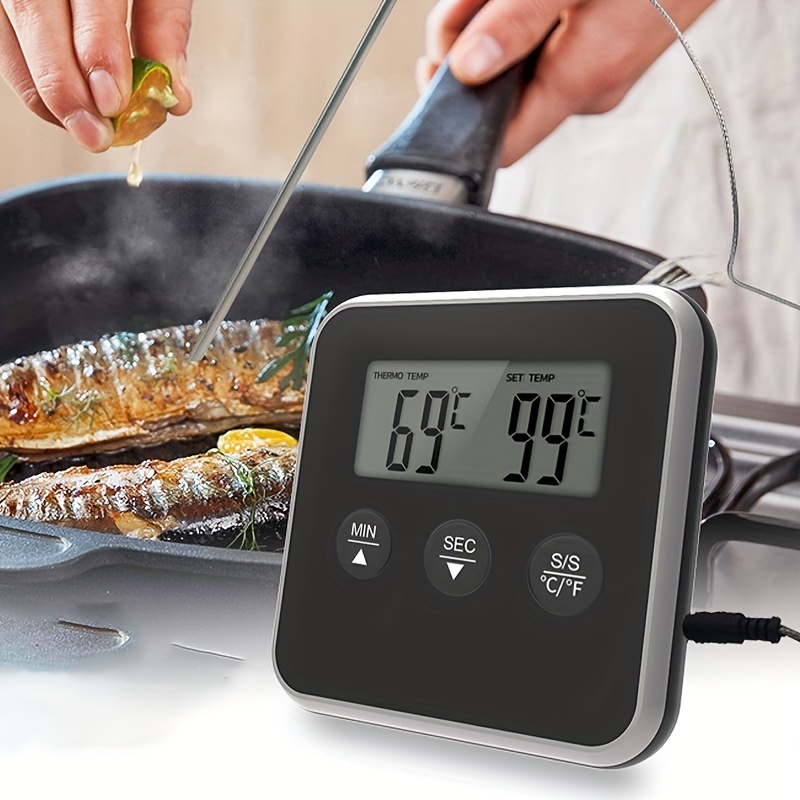 Digital Meat Thermometers for Cooking ,Instant Read Food Thermometer for Meat, Kitchen,deep Frying, Baking, Outdoor Cooking, Grilling, & BBQ