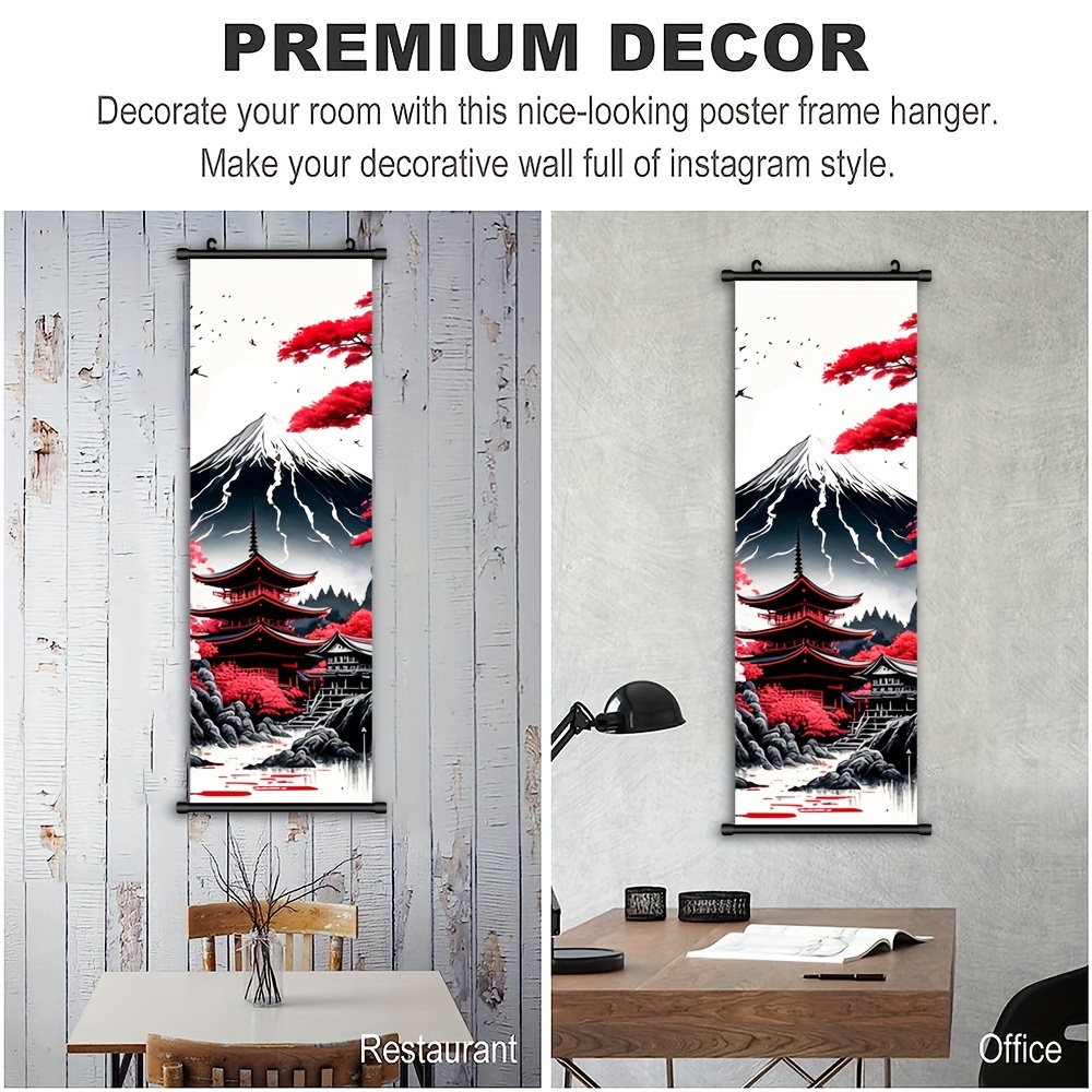 Wall Scroll Poster Home Decor, Japanese Scroll Pictures