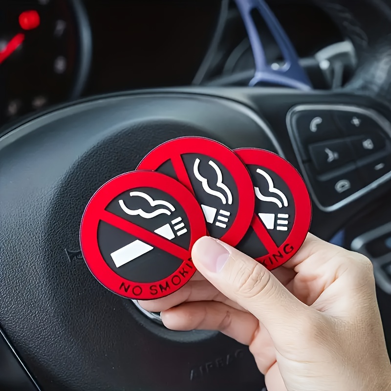 Auto Aufkleber kein Rauchen Symbol mit Vaping PVC Aufkleber Gefahr