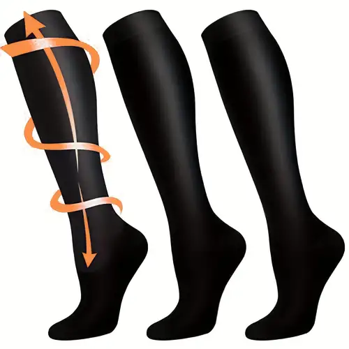 Professional Knee High Compression Socks Non slip Grips - Temu