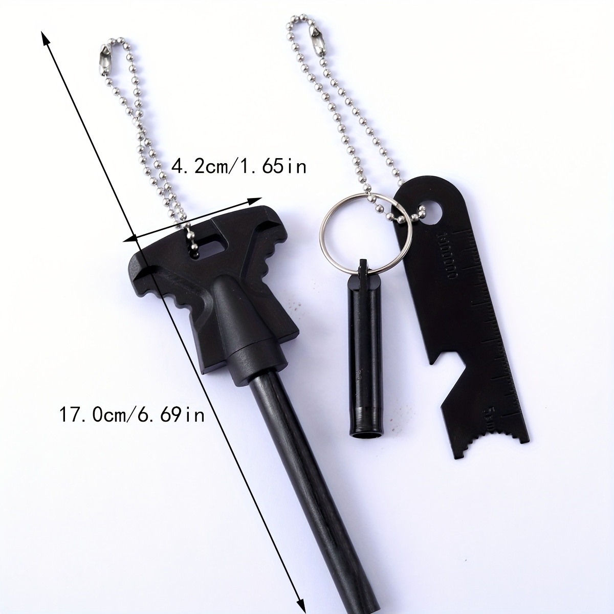 4 Bottle Opener Keychain Kit Starter Set