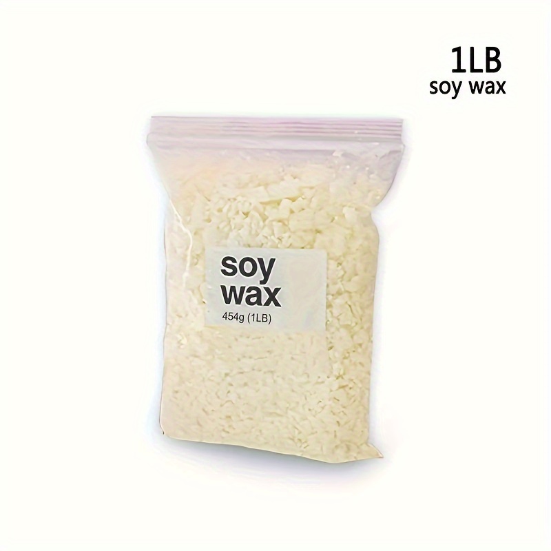 500g Pure Soy Wax Flakes Scented Candles Materials DIY Wax Candle Making  Supply