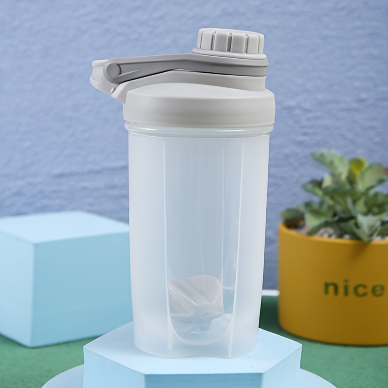 Portable Protein Shaker Cup with Powder Storage Container 500ml