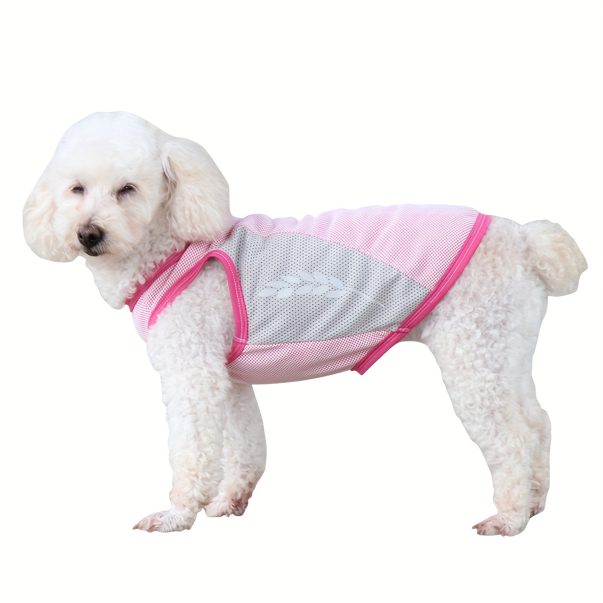 1 Unidad Chaleco Transpirable Verano Mascotas, Camisa Perro Diseño