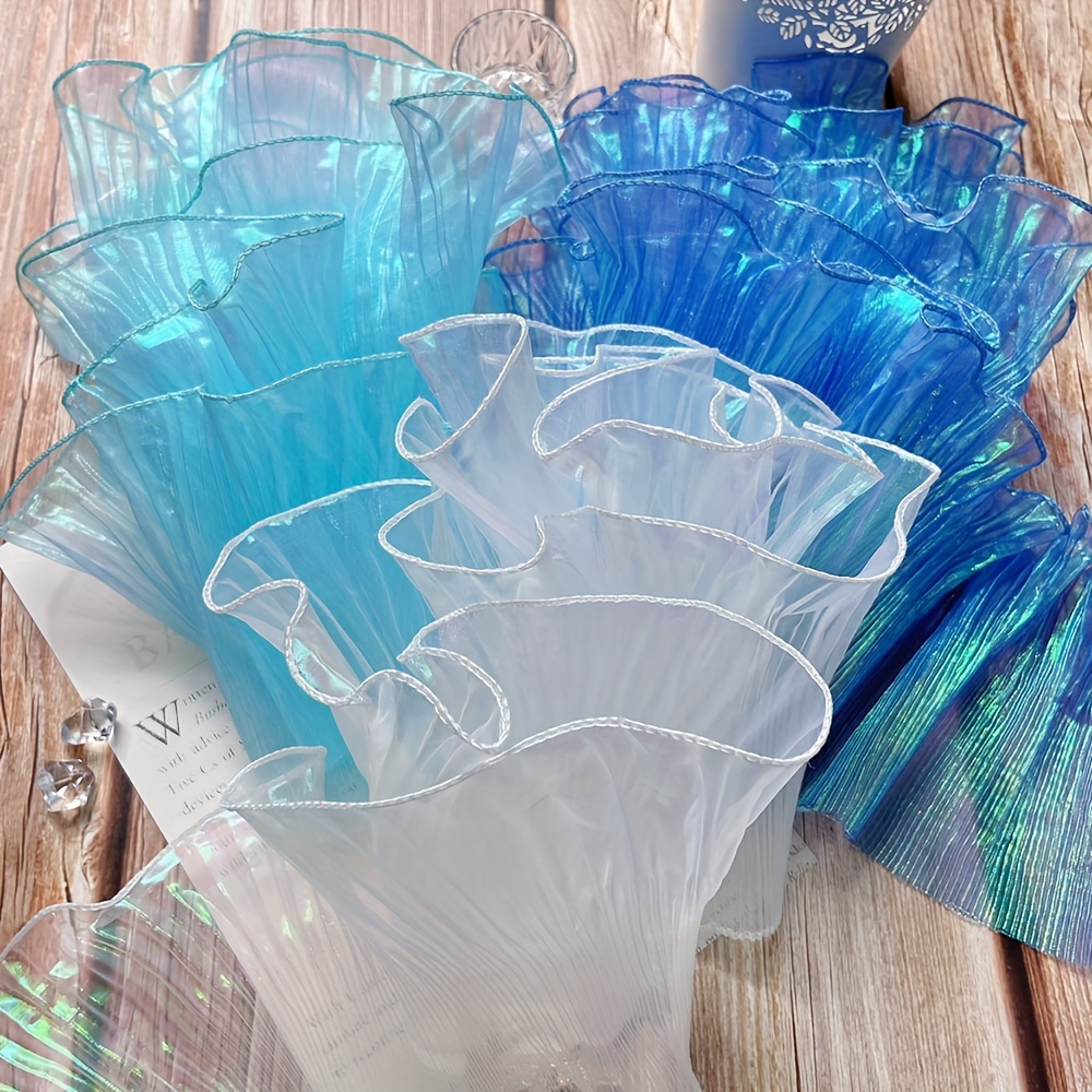 

Pleated Ruffle , , 15cm Width