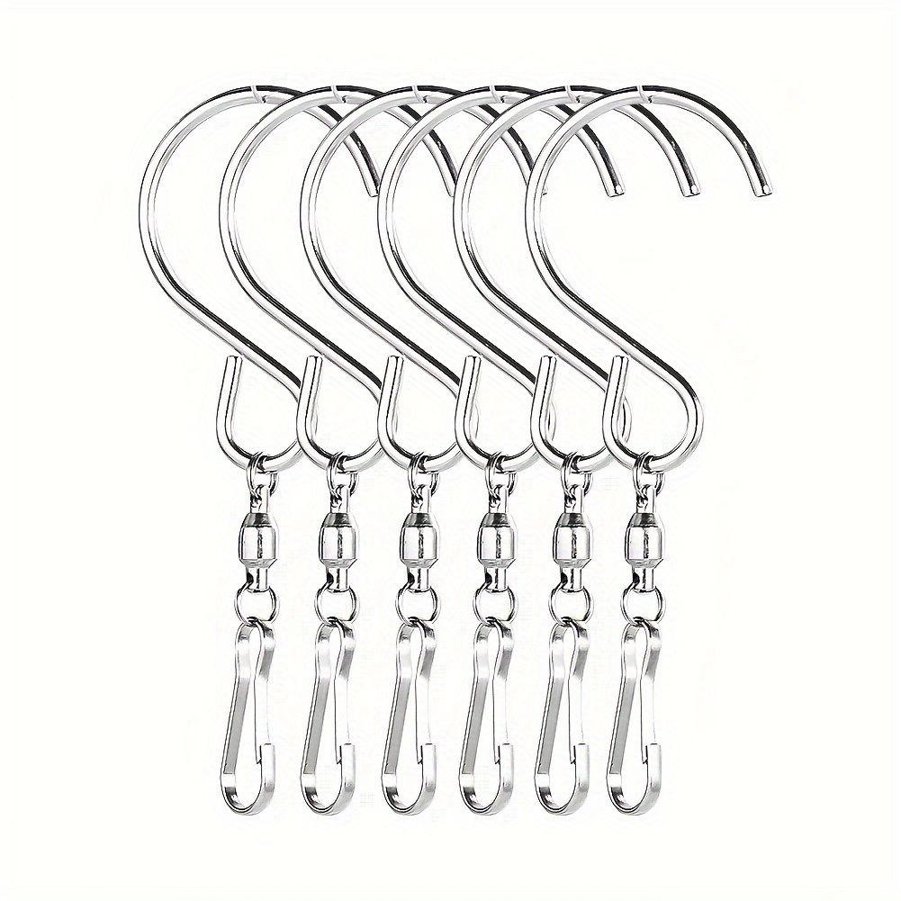 Swivel Hooks Clips 360 Degree Rotating Stainless Steel Hook - Temu