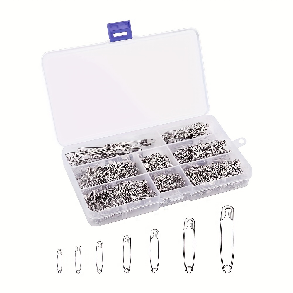 Safety Pins Assorted, 460PCS Safety Pins Bulk-Small and Large