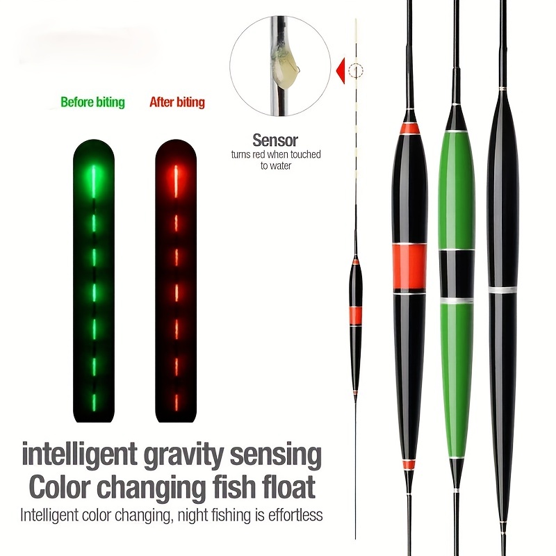 Electronic Smart Fishing Float Luminous Led Bobbers Summer - Temu