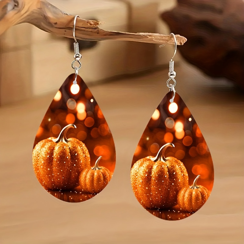 Earrings that hang on both deals sides