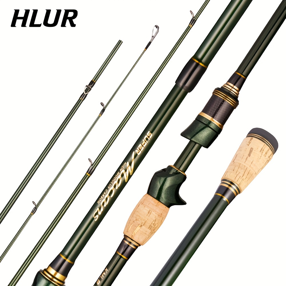 High Carbon Casting Fishing Rod Includes 2 Tips - Temu