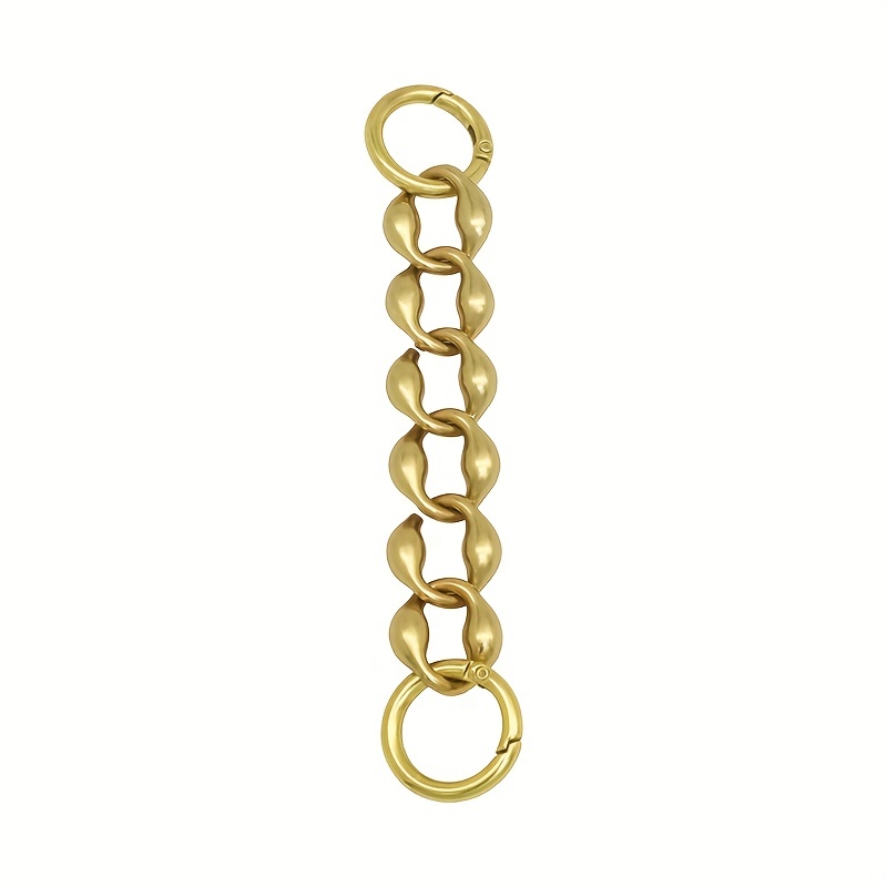 Rhombus Alloy Extension Chain For Men's Bag