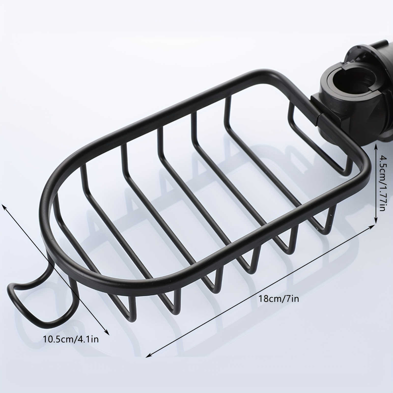 Kitchen Faucet Rack Sponge Drain Basket Toilet Storage