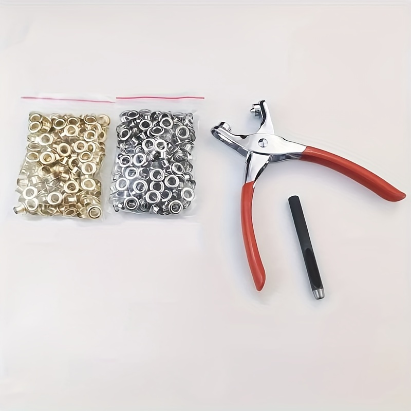 203 Sets Grommet Tool Kit 1/2 Inch, Grommet Eyelets Kit With Setting Tools  And Storage Box For Fabric, Tarps, Curtains