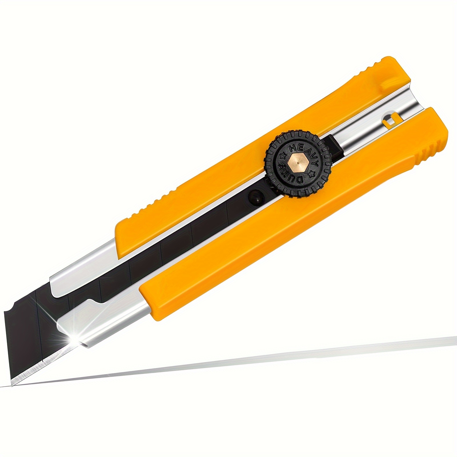 Heavy Duty Utility Knife Box Cutter Sk 5 Retract Blades Snap - Temu