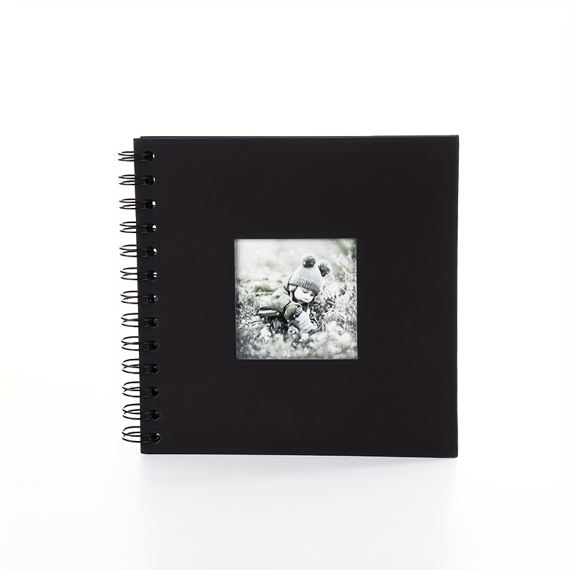 Scrapbook Photo Album Diy Set Scrap Book Album Hardcover - Temu
