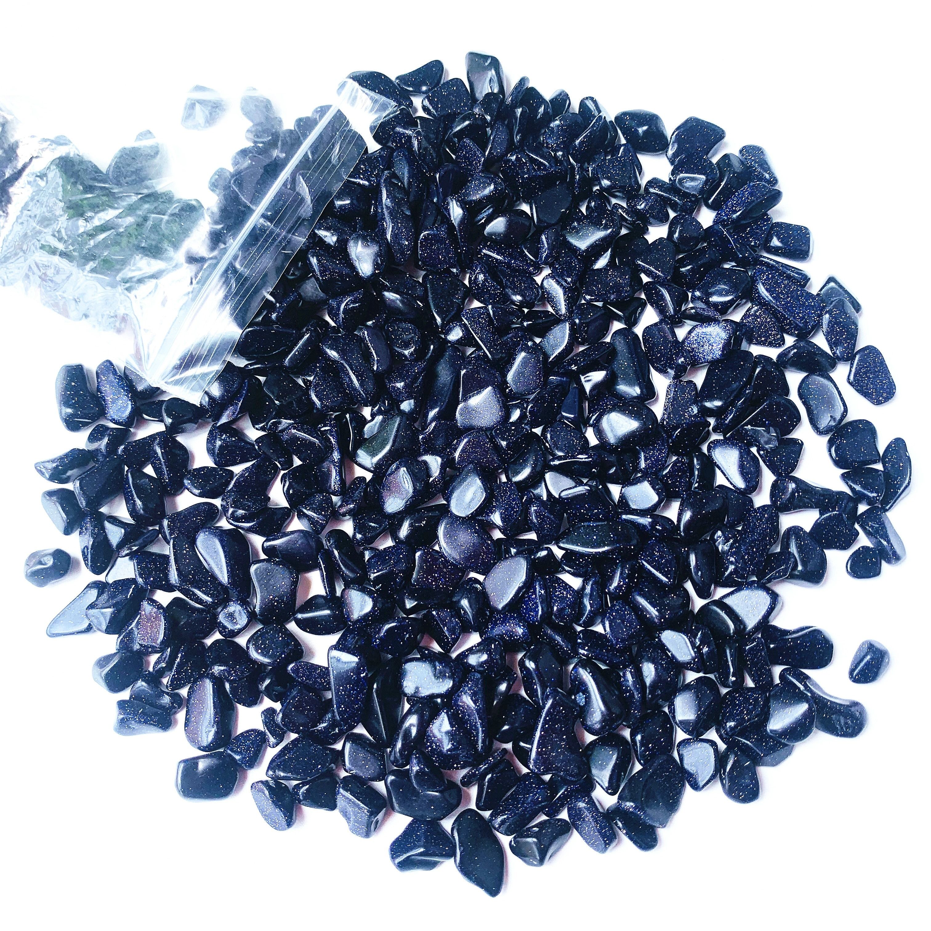 Natural Blue Tiger Eye Chips Polished Tumbled Stones Gravel - Temu