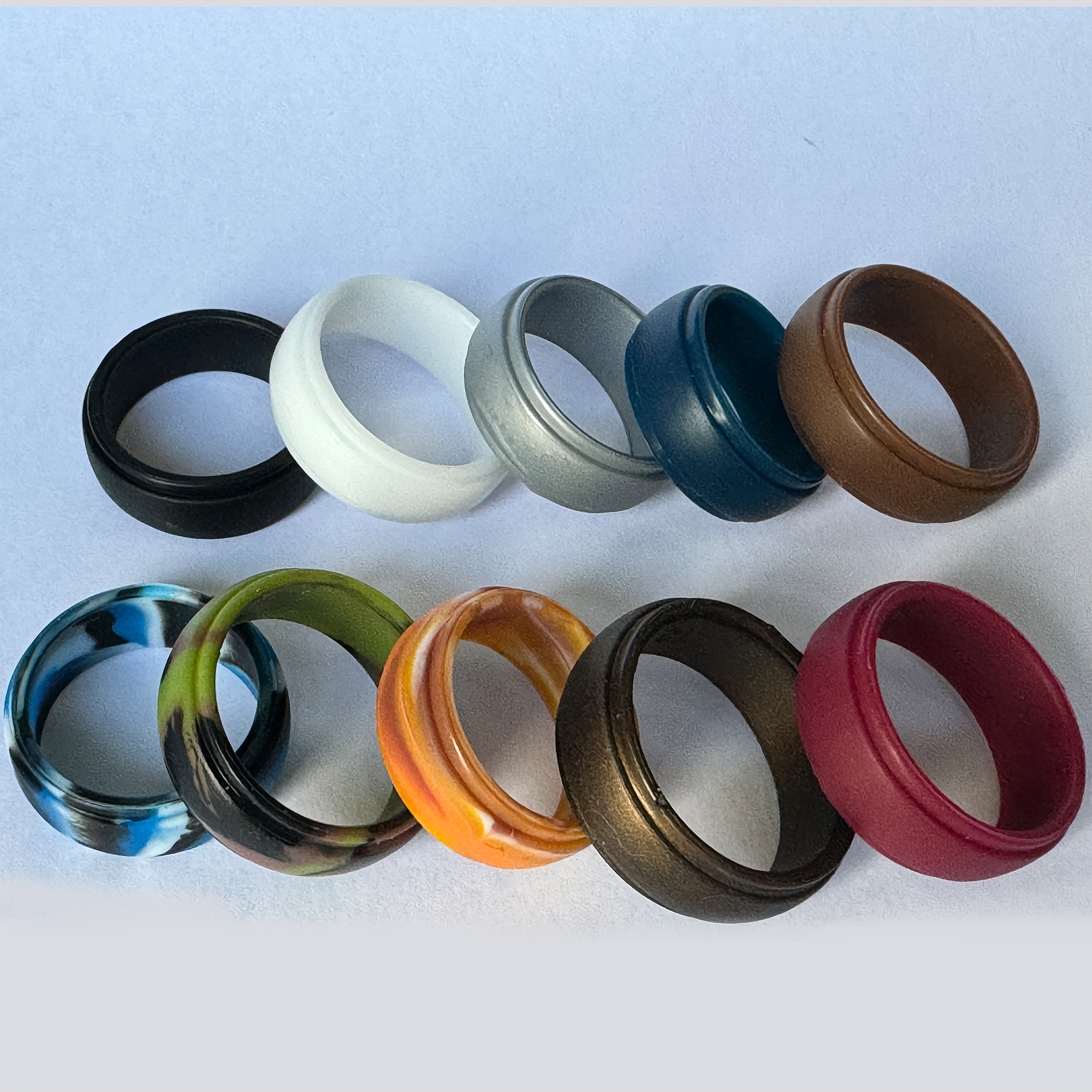 Comfort fit store silicone ring