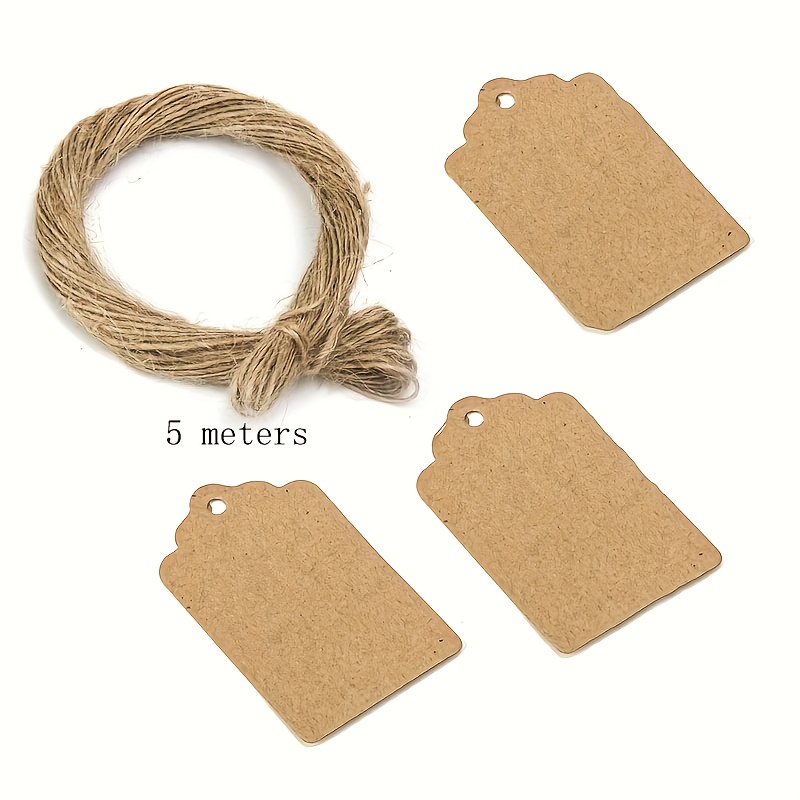 Gift Tags Kraft Tags Paper Price Tags Name Vintage Wedding - Temu