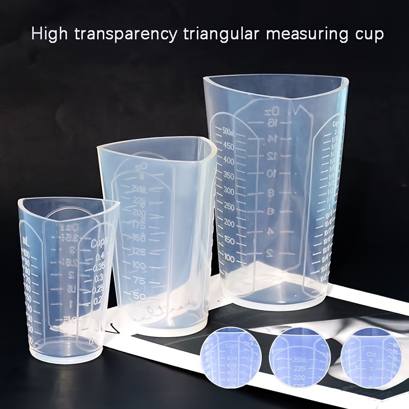 Silicone Measuring Cups For Epoxy Resin Graduated Silicone - Temu