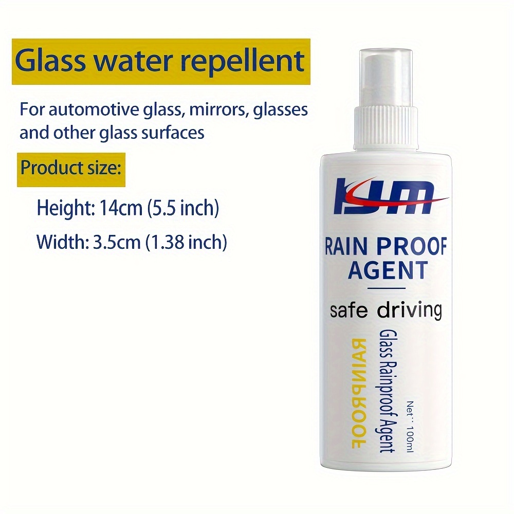 100ml Glass Hydrophobic Coating,Automobile Glass Rain Proofing