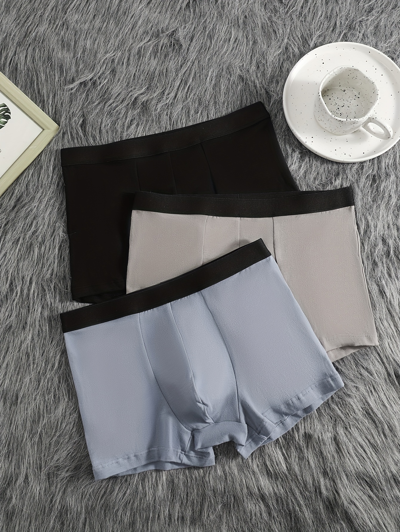 Men's Underwear Seamless Breathable Soft Comfy Antibacterial - Temu