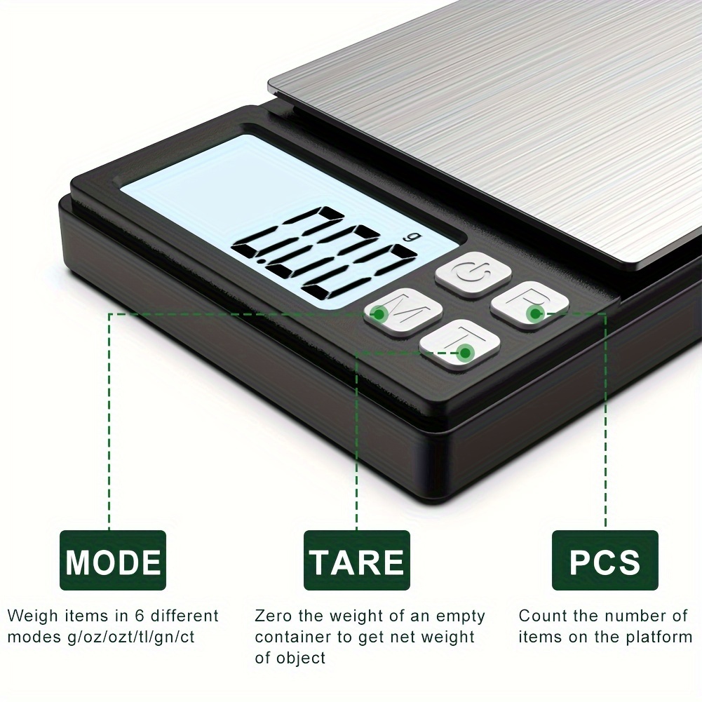 Mini Pocket Digital Scale For Gold Sterling Silver Jewelry - Temu