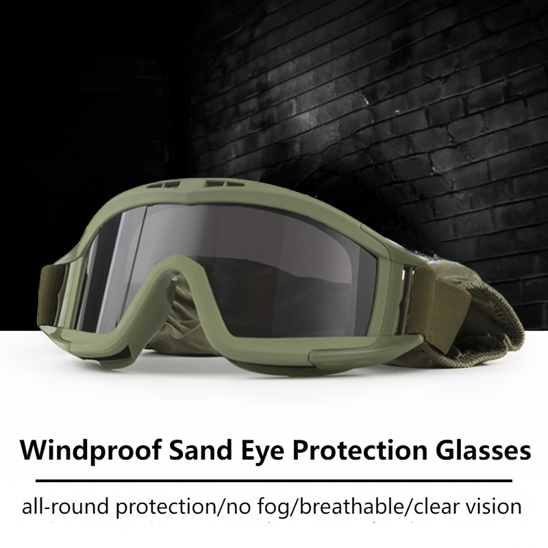 Gafas de seguridad para el trabajo, protección ocular, antisalpicaduras, a  prueba de viento y polvo, Motocross, ciclismo - AliExpress