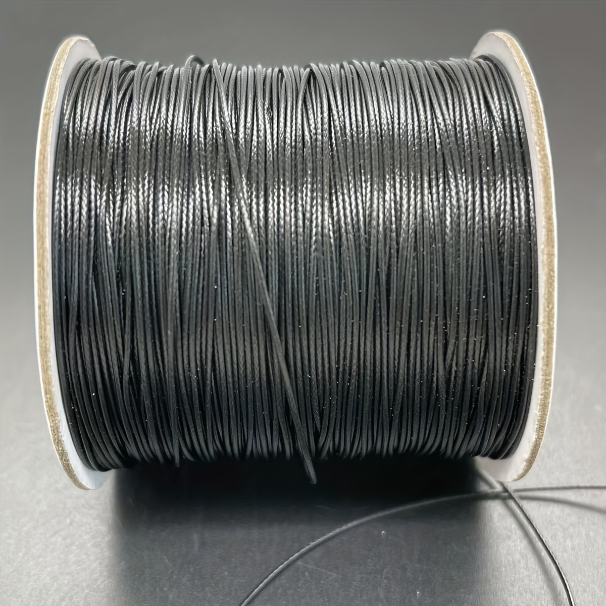 0.04inx10.9 Yard Colorful Waxed Tape Thread Cotton Cord Yarn - Temu